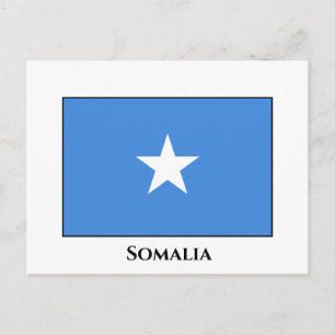 Postal Bandera de Somalia (somalí)