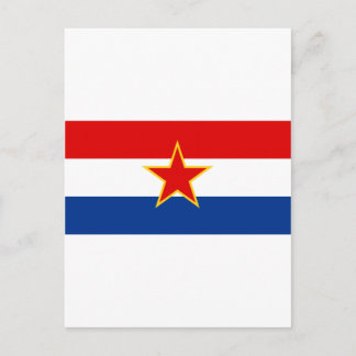 Postal Bandera de SR Croacia