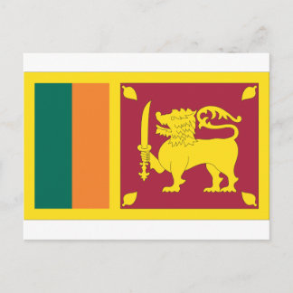 Postal Bandera de Sri Lanka