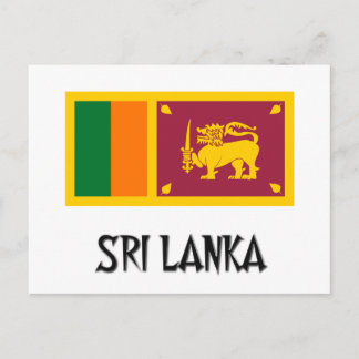 Postal Bandera de Sri Lanka