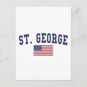 Postal Bandera de St. George