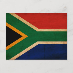 Postal Bandera de Sudáfrica