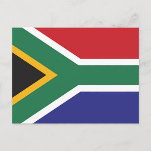 Postal Bandera de Sudáfrica