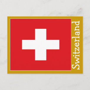 Postal Bandera de Suiza