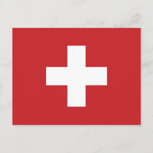 Postal Bandera de Suiza