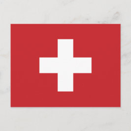 Postal Bandera de Suiza
