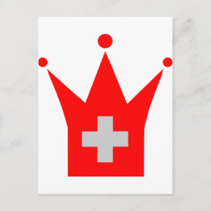 Postal Bandera de Suiza