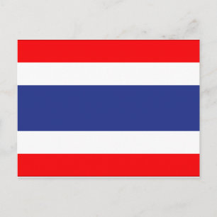 Postal Bandera de Tailandia