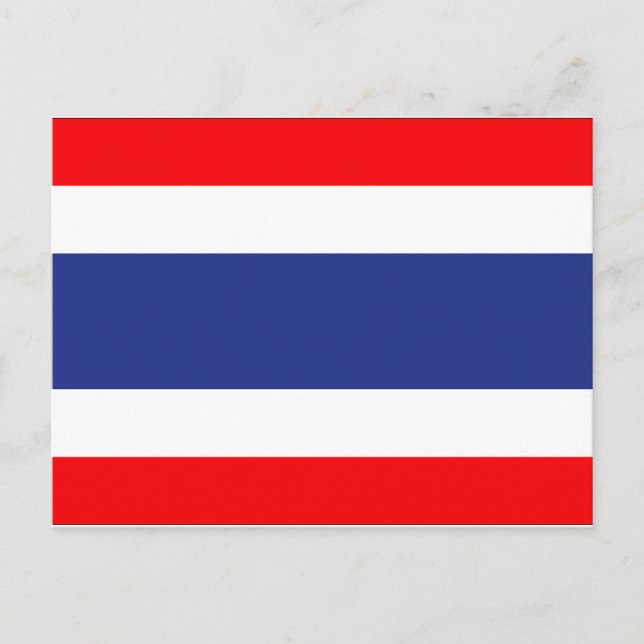 Postal Bandera de Tailandia (Anverso)
