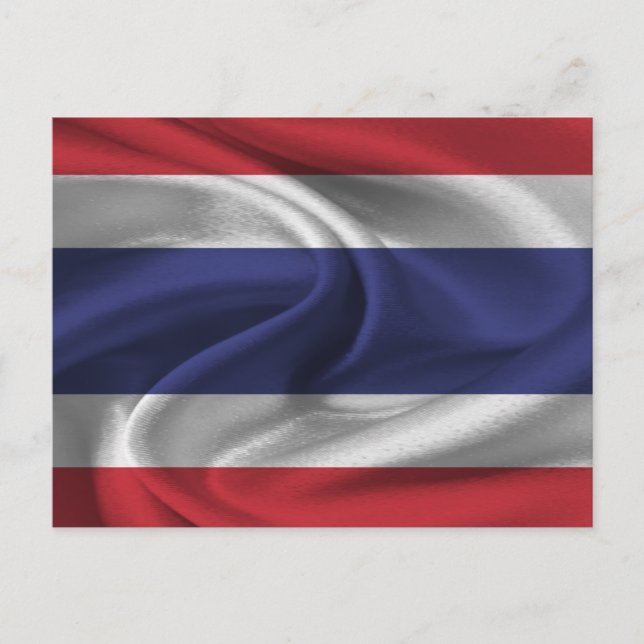 Postal Bandera de Tailandia (Anverso)