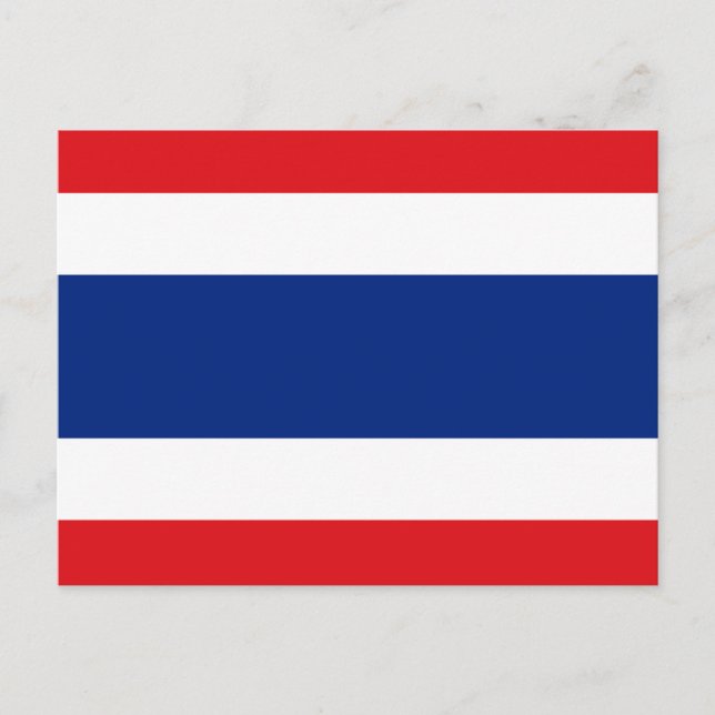 Postal Bandera de Tailandia (Anverso)