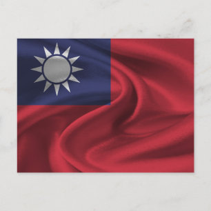 Postal Bandera de Taiwán