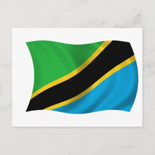 Postal Bandera de Tanzania