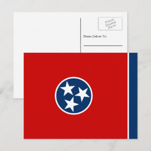 Postal Bandera de Tennessean, Bandera de Tennessee
