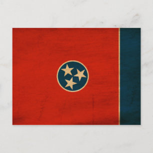 Postal Bandera de Tennessee