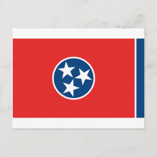 Postal Bandera de Tennessee