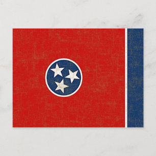 POSTAL BANDERA DE TENNESSEE