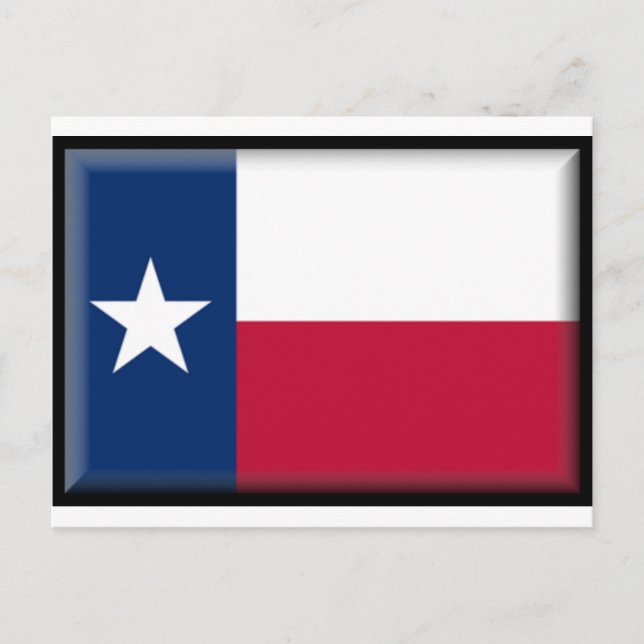 Postal Bandera de Texas (Anverso)