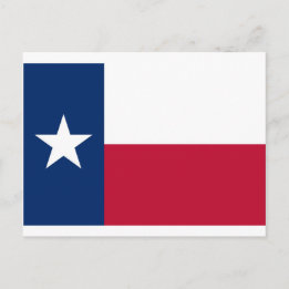 Postal Bandera de Texas