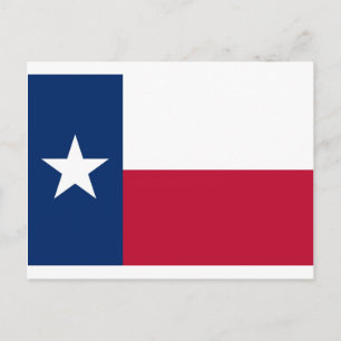 Postal Bandera de Texas