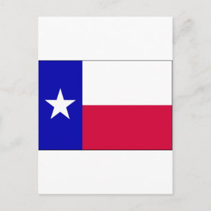 Postal Bandera de Texas