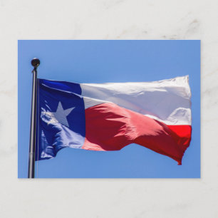 Postal Bandera de Texas