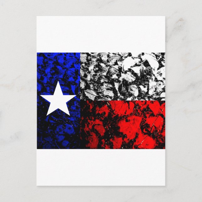 Postal Bandera de Texas (Anverso)