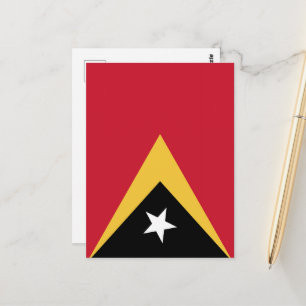 Postal Bandera de Timor Oriental