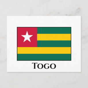 Postal Bandera de Togo