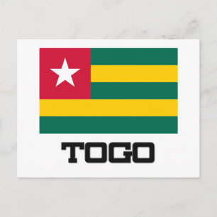 Postal Bandera de Togo