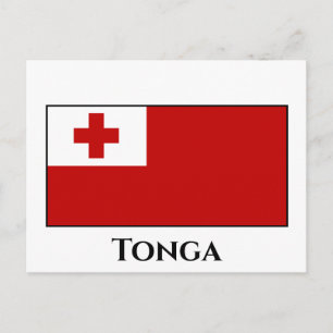 Postal Bandera de Tonga