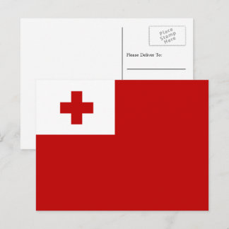 Postal Bandera de Tonga, bandera de Tonga
