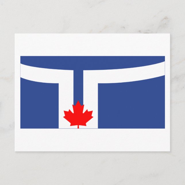 Postal Bandera de Toronto (Anverso)