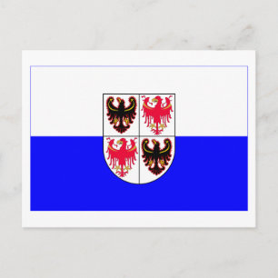 Postal Bandera de Trentino-Alto Adige