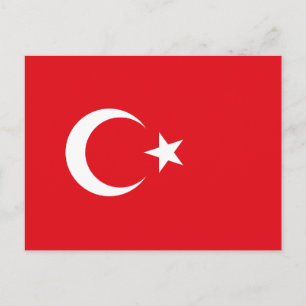 Postal Bandera de Turquía