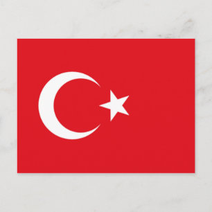 Postal Bandera de Turquía