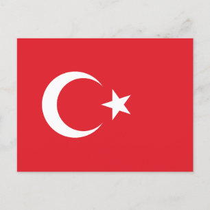 Postal Bandera de Turquía