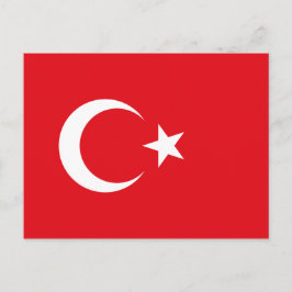 Postal Bandera de Turquía