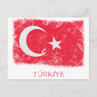Postal Bandera de Turquía