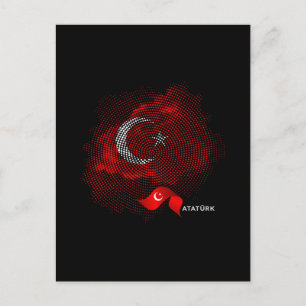 Postal Bandera de Turquía
