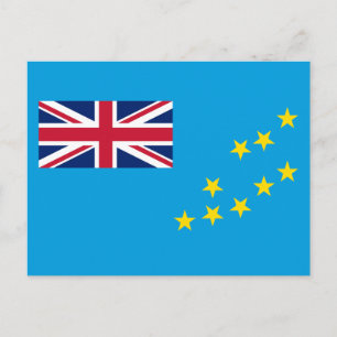 Postal Bandera de Tuvalu