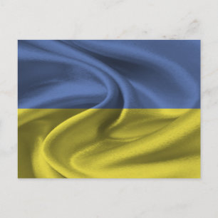 Postal Bandera de Ucrania