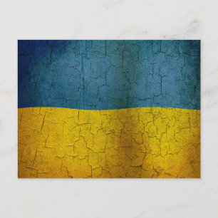 Postal Bandera de Ucrania