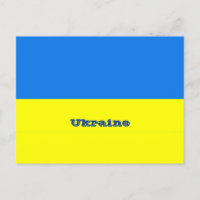 Bandera de Ucrania, etiquetada,