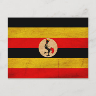 Postal Bandera de Uganda