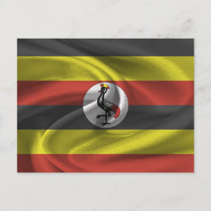 Postal Bandera de Uganda