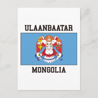 Postal Bandera de Ulaanbaatar
