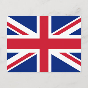 Postal Bandera de Union Jack del Reino Unido - Versión au