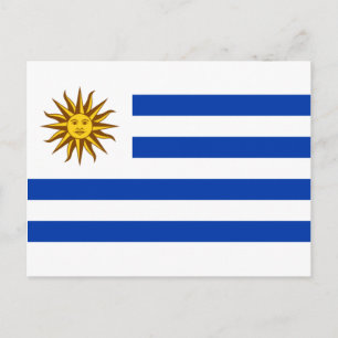 Postal Bandera de Uruguay (Uruguay)