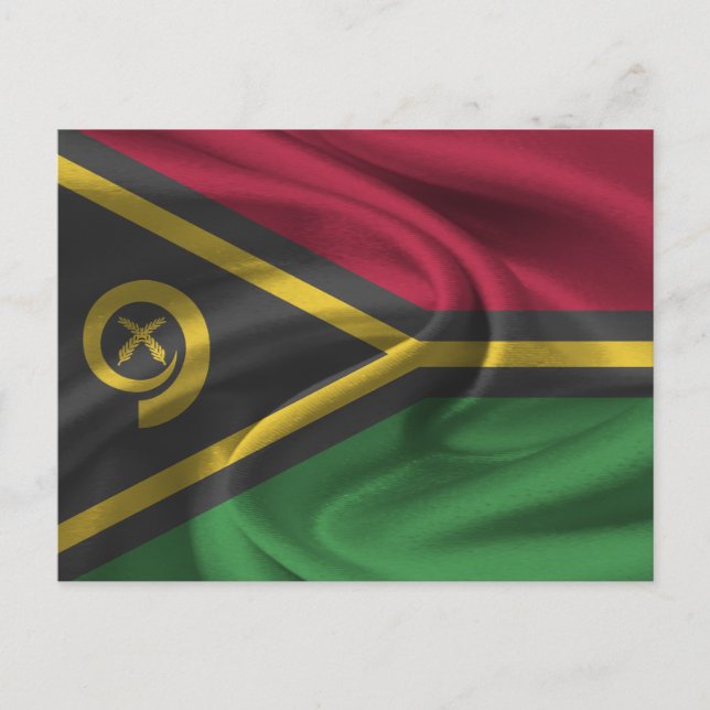 Postal Bandera de Vanuatu (Anverso)